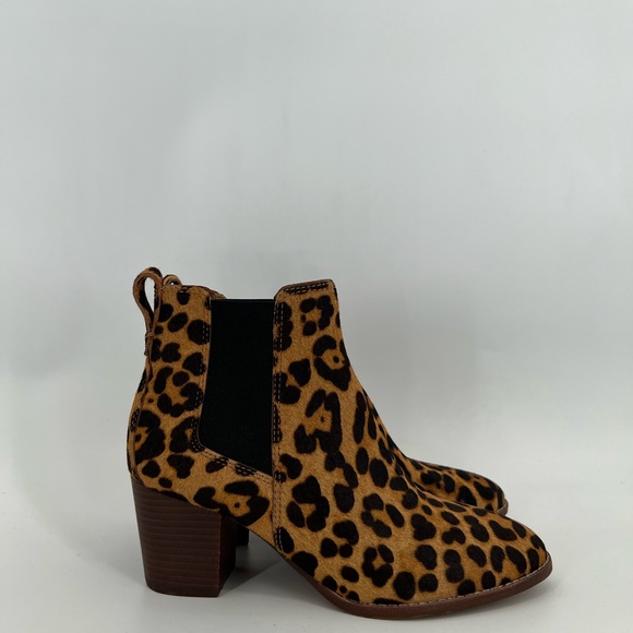 Madewell Shoes - Madewell The Regan Boot In Leopard Calf Hair